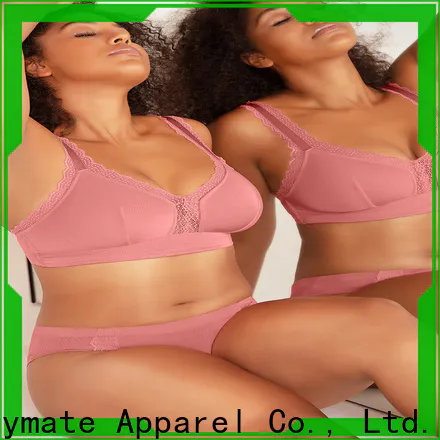 LADYMATE elegant lightly lined wireless bra supplier for female
