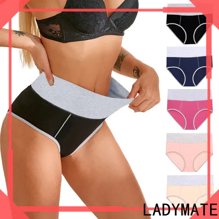 LADYMATE good quality high waist brief panties manufacturer for women