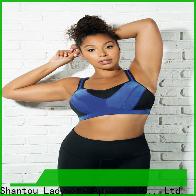 LADYMATE hot selling seamless sports bra manufacturer for girl