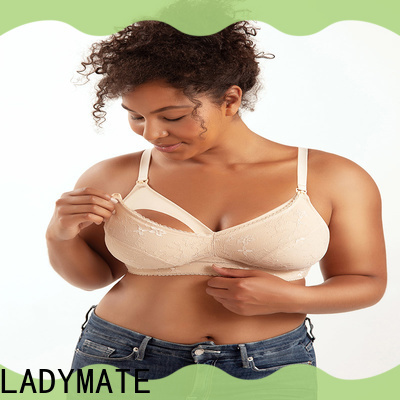 LADYMATE beautiful cotton wireless bras manufacturer for girl