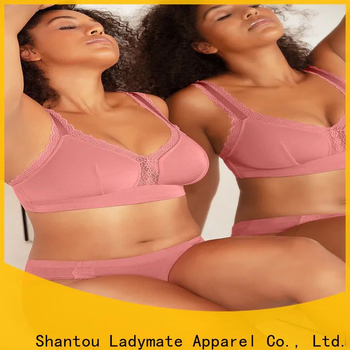 LADYMATE plus size unlined bras wholesale for female