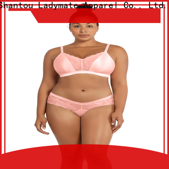 LADYMATE cotton wirefree bra manufacturer for girl