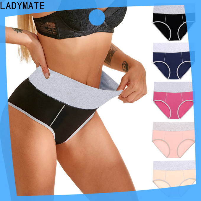 LADYMATE good quality high waisted full briefs manufacturer for female