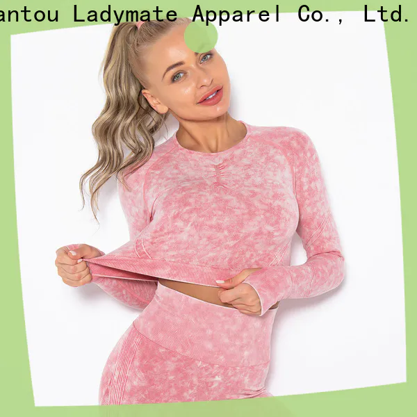 LADYMATE Sports yoga tops for women supplier for Sports