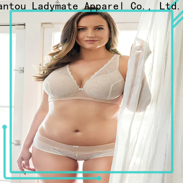 LADYMATE padded push up sports bra manufacturer for women