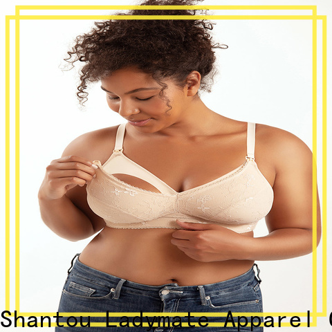 LADYMATE fashion lightly lined wireless bra manufacturer for female