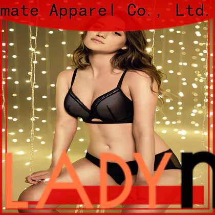 LADYMATE embroidery best plunge bra wholesale for female