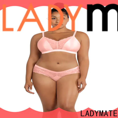 LADYMATE embroidery high cut briefs manufacturer for women