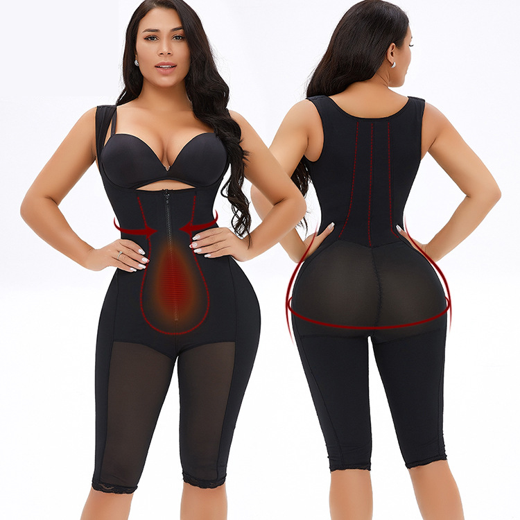 Plus la taille shapewear sans couture collants body minceur taille bout à bout bodyshaper