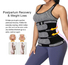Woman waist corset 3 Belt Zipper Body Slimmer for waist trainer Private Logo Waist Cincher shaper