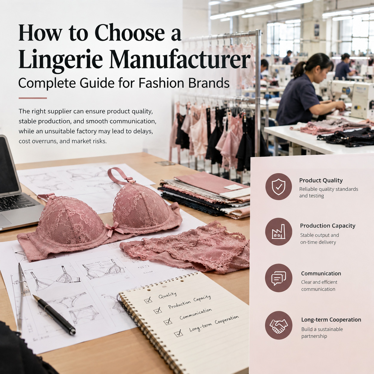 How to Choose a Lingerie Manufacturer – Complete Guide for Fashion Brands